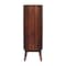 Homeroots 39" Chestnut Solid Wood Three Tier Bookcase 654265 - alternate 6