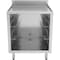 Amgood 22-1/2 in. x 24 in. x 30 in Stainless Steel Glass Rack Storage Cabinet With Rack Slides AMG GRSC-2224-Z - alternate 6