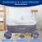 Serenelife Spa Bathtub with Bubble Massage Mat SLSPAMT26FB - alternate 3