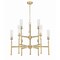 Z-Lite Esme Modern Gold 9 Light Chandelier 3047-9MGLD - alternate 5