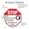 Signmission Stop Ear Protection Required Beyond, 10 Inch X 10 Inch, Vinyl Decal OC-D-10-178 - alternate 2
