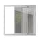 Vdomdoors Patio Exterior Metal-Plastic Sliding Doors / Patio 8166 White Silk 72" x 80" Left active door / Tem PATIO8166WS-7280-LH - alternate 1