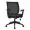 Office Star Products EM Series Screen Back Task Chair with "T" Arms, Fine Tune Onyx EM51022N-K101 - alternate 3