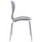 Leisuremod Modern Oyster Transparent Side Chair, Transparent Black OC17TBL - alternate 8