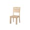 Homeroots Set of Two Beige Solid Wood Ladder Back Dining Side Chairs 565293 - alternate 5