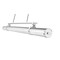 Z-Lite Benoit Brushed Nickel 1 Light Linear Chandelier 1959-54L-BN-LED - alternate 4