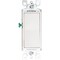 Leviton Decora Illuminated Rocker White 15A Grounded 3-Way Switch R12-L5613-2LW - alternate 1