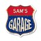 Signmission Sam's Garage, 18 Inch X 18 Inch, Plastic Sign SHI-P-18-383-SAM - alternate 1