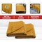 Mytee Products 6ft x 8ft Tan Canvas Tarp 12oz Heavy Duty Water Resistant, 4PK CT6-8-Tx4 - alternate 6