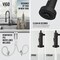 Vigo Edison Single Handle Pull-Down Sprayer Kitchen Faucet in Stainless Steel and Matte Black VG02001STMB - alternate 6