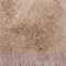 Homeroots 17" X 17" Taupe New Zealand Sheepskin Dining Chair Pad 317153 - alternate 4