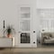 Sartodoors Hidden Door, Lucia 2555 White Silk Concealed Metal Frame 24 x 96 Right Inswing LUCIA2555MF-WS-24x96-RH-I - alternate 3