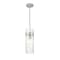 Z-Lite Fontaine 1 Light Pendant, Brushed Nickel/Clear Water, 5.75 In W x 15 In H 7002P5-BN - alternate 3
