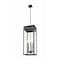 Z-Lite Nova 5 Light Outdoor Chain Mount Ceiling Fixture, Black/Clear, 12.5 In W x 35 In H 5018CHXL-BK - alternate 4