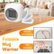 Edendirect 800W 2 in 1 Space Heater Smart Mug Warmer with 12H Auto Shut Off White ZR-HQC-8WHT - alternate 8