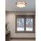 Z-Lite Bentley Modern Gold 1 Light Flush Mount 7702F16-MGLD-LED - alternate 6