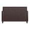 Flash Furniture Loveseat, 29" x 32-1/4", Upholstery Color: Brown BT-827-2-BN-GG - alternate 7
