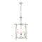 Z-Lite Katerina 4 Light Chandelier, Brushed Nickel, 16 In W x 27 In H 1950-4C-BN - alternate 4