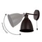 Jonathan Y Hudson 6.5 in. 1-Light Farmhouse Bohemian Iron LED Sconce, Oil Rubbed Bronze, 2PK JYL9911B-SET2 - alternate 8