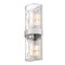 Z-Lite Meridian Brushed Nickel 2 Light Wall Sconce 3053-2SL-BN - alternate 4