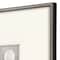 Homeroots Set Of Two Coastal Intaglio III Silver Framed Print Wall Art, 2PK 526072 - alternate 3