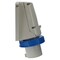 Walther-Werke Pin and Sleeve Inlet, 60A, 3Ã¸ 250 or 230, 3 Phase, 3 Pole, NEMA Not Rated 668409 - alternate 7