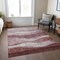 Homeroots 8' X 10' Blush And Brown Abstract Washable Indoor Outdoor Area Rug 604962 - alternate 5