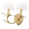 Z-Lite Aslin Gold Leaf 2 Light Wall Sconce 830-2S-GLF - alternate 3