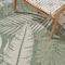 Homeroots 5' X 7' Ivory And Green Palm Leaf Indoor Outdoor Area Rug 552513 - alternate 4