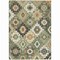 Homeroots 9' X 12' Fern Green Gold And Charcoal Southwestern Washable Indoor Outdoor Area Rug 632267 - alternate 6