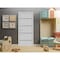 Sartodoors Modern Wood Interior Door with Hardware, Planum 0015 Matte Grey and Aluminum Strips, Single Panel F PLANUM0015ID-GRE-36 - alternate 1