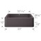 Blanco Ikon 33 Apron Single Bowl, Cinder 401985 - alternate 2
