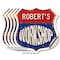 Signmission Robert's Workshop, 4 inch X 4 inch, Vinyl Decal, 5PK SHI-D-5PACK-4-489-ROBERT - alternate 1