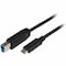 Startech.Com Printer Cable USB C to USB B 2m USB 3.0 USB315CB2M - alternate 1