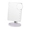 Pursonic LED Dimmable Touch Vanity Makeup Mirror With Detachable 5X Mirror in White TM16WH - alternate 1