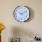 Clockswise Black 12-In Analog Clock - Silent, Non-Ticking for Wall Battery-Operated, Perfect for Home QI004744.BK.12 - alternate 6