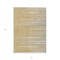 Homeroots 3' X 5' Gold Gray And Ivory Striped Washable Indoor Outdoor Area Rug 597241 - alternate 6