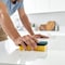 Power Clean Classic Kitchen Sponge with Scrub Side Extra Wide and Extra Thick - 6PK VP2AG-6 - alternate 5