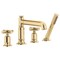 Brizo Invari: Roman Tub Faucet Cross Handle Kit HX676-PG - alternate 2