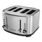 Black & Decker Stainless Steel 4 Slice Toaster with Extra Wide Slots TR4300SSD - alternate 1