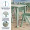 Flash Furniture Plastic Adjustable Height Classroom Activity Table-Light Gray/Sage, 47.25x23.5 YU-YCY-060-RECT-TBL-SAGE-GG - alternate 7