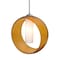 Besa Lighting Plato Cord Pendant, Amber/Opal, Satin Nickel Finish, 1x5W LED 1JT-PLATOAM-LED-SN - alternate 1