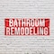 Signmission Bathroom Remodeling, 36 Inch x 96 Inch, Vinyl Banner B-96-30483 - alternate 3
