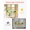 Vevor Stained Glass Window Panel Tiffany Style Hanging Window Panel 32x10 in NC-SG10 - alternate 4