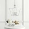 Jonathan Y Camden 13" 4-Light Iron Classic Midcentury Pendant Lantern, Chrome JYL7561B - alternate 8