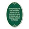 Signmission Not Responsible for Cars or Personal Property, 12 In X 18 In Architectural, Heavy Gauge Aluminum A-OV-G-1218-23546 - alternate 1