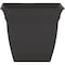 Hc Companies Eclipse 12'' x 12'' x 10.50'' Resin Black Planter ECP12005G18 - alternate 1
