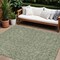 Homeroots 8' X 10' Sage Gray And Ivory Polka Dot Washable Indoor Outdoor Area Rug 599079 - alternate 1