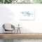 Trademark Fine Art Outdoor Canvas Art Lisa Whitehouse 'Shark' Wall Art for Patios, or Gardens GRL00722-OC1824WR - alternate 1