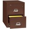 Fireking 2 Drawer, 1 Hr Fire & Impact Rated, Vertical, 31" depth Letter Brown 2-1831-CBR - alternate 3